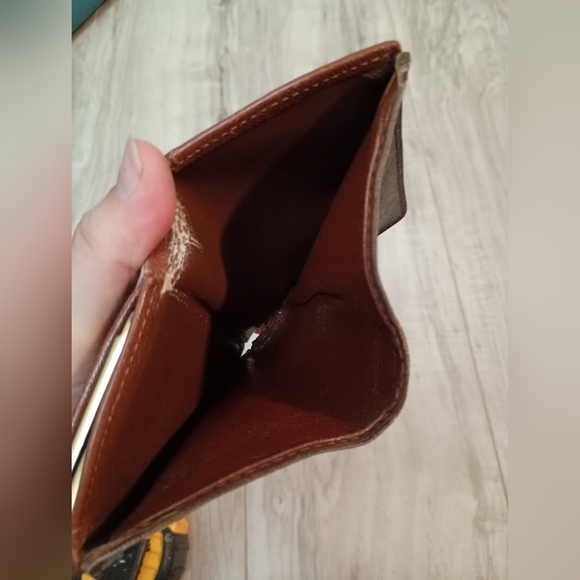 Louis Vuitton Monogram Monnaie Billets Viennois Bifold Kisslock Wallet - Picture 8 of 11